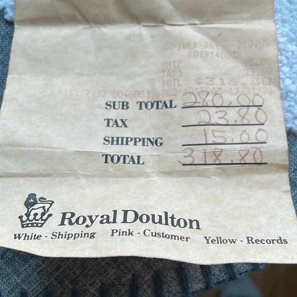 1993 Shakespeare Royal Doulton